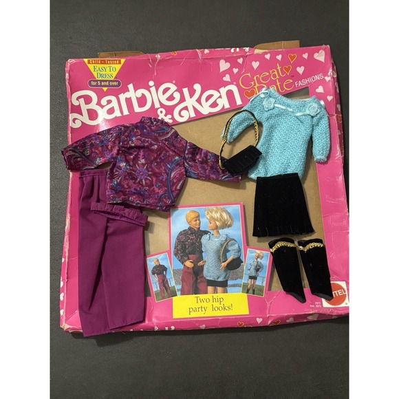 Barbie & Ken Doll Great Date Fashions #2972 1991 Mattel Original Box (READ!!) - Picture 3 of 11
